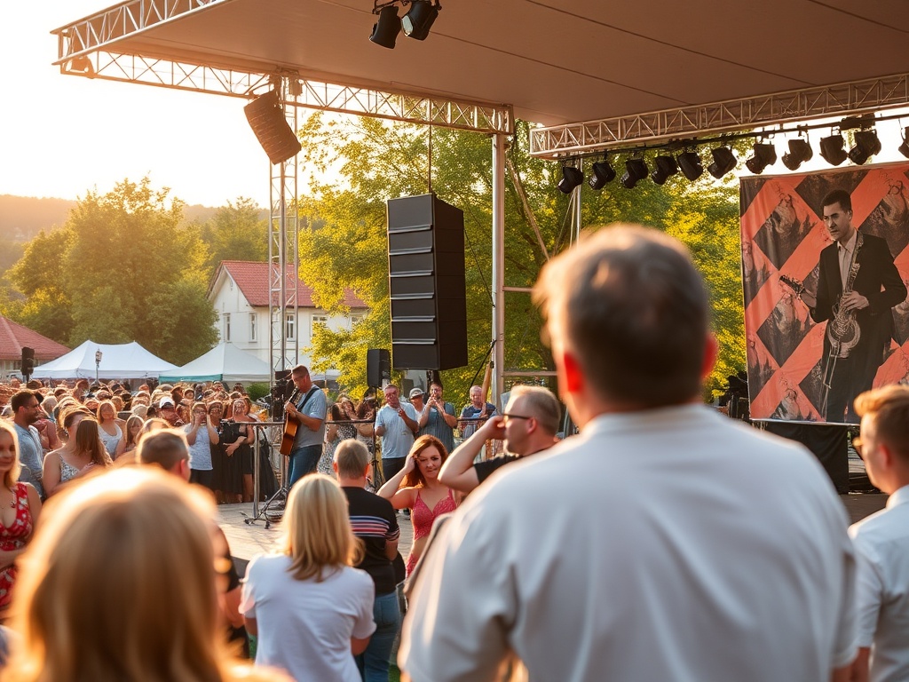 Scena Miejskiego Domu Kultury w Świętochłowicach podczas pokazu tanecznego oraz tor żużlowy z zawodnikiem KS Śląsk Świętochłowice – Świętochłowice kultura i sport